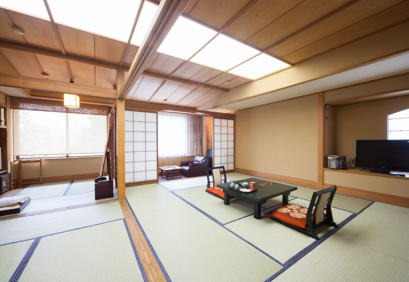 たつた旅館客室　角部屋