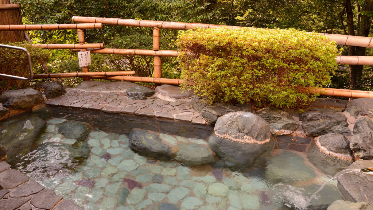 たつた旅館　ふくの湯　露天風呂