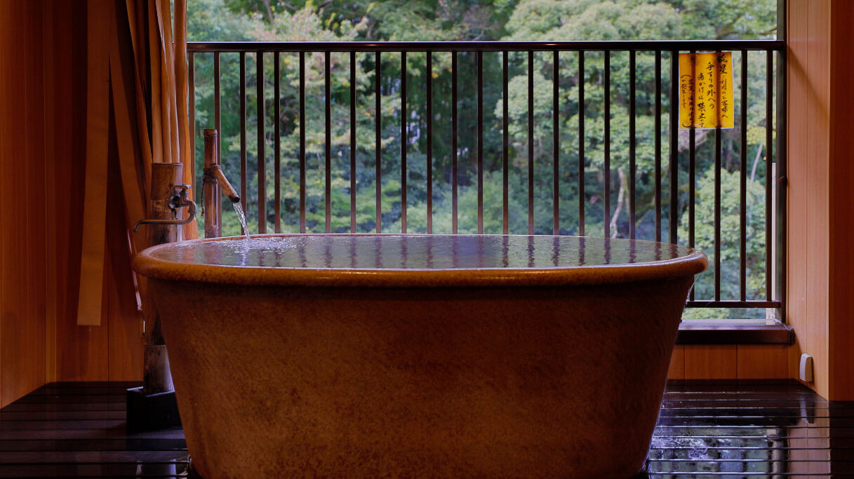 たつた旅館　貸切風呂　流星